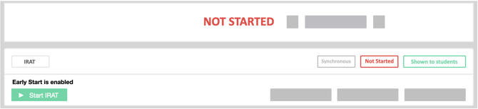 Early start-activity-start