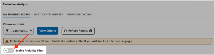 Peer Eval - Profanity filter