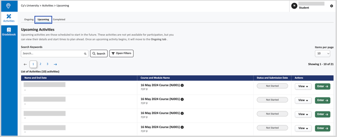 RN-Student Dashboard