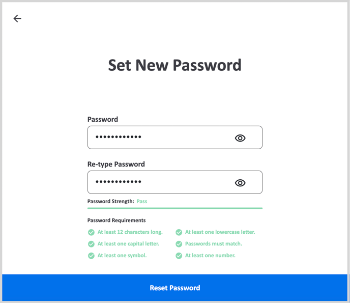 Student-Set Password-Strong