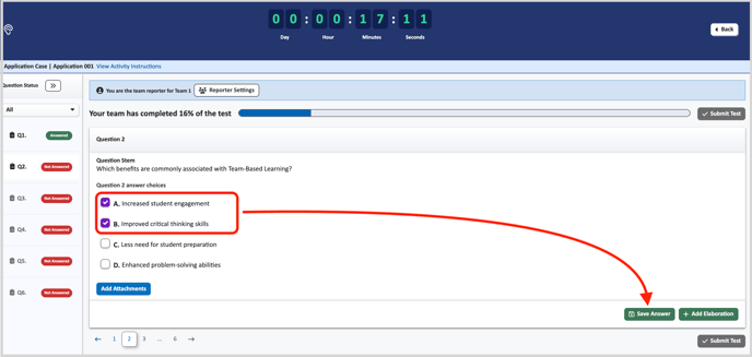 Student Dashboard-MCQ-Multiple